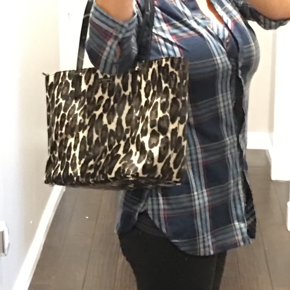 ❤️NEW POST!!! ❤️ RARE! Kate Spade Leopard Tote Handbag. - Picture 7 of 8